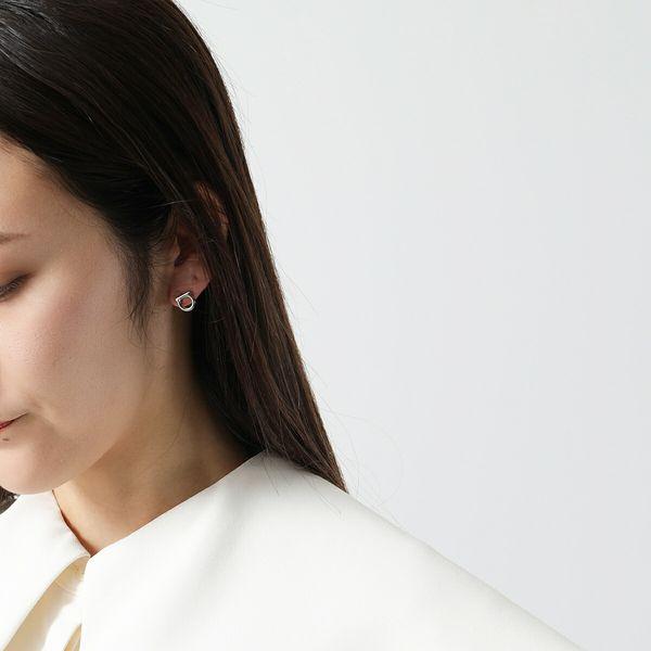 FERRAGAMO フェラガモ ピアス 76 0120 002 レディース ガンチーニ アイコンモチーフ アクセサリー PLDLUC-DIAの画像