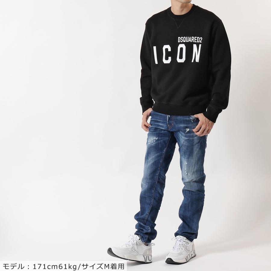 DSQUARED2（ディースクエアード） S79GU0004 S25516 Icon Crewneck