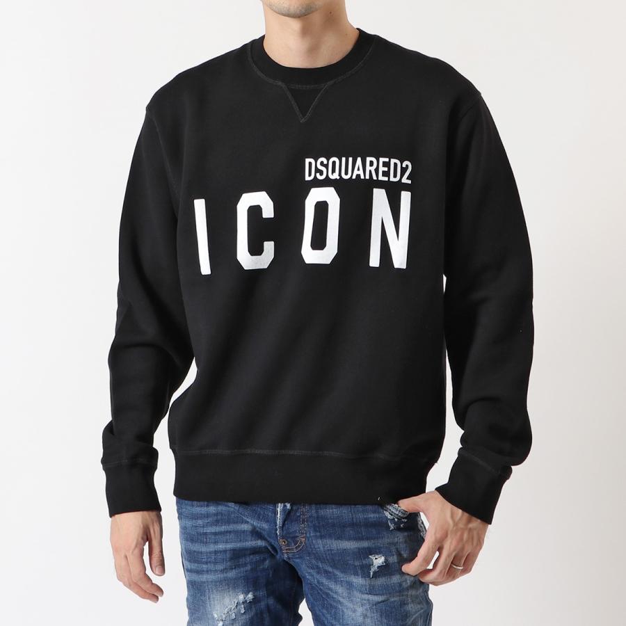 DSQUARED2（ディースクエアード） S79GU0004 S25516 Icon Crewneck