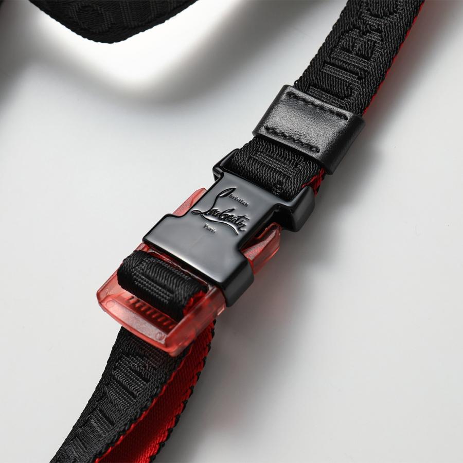 Christian Louboutin クリスチャンルブタン Loubilab ショルダーバッグ ポシェット ネックポーチ レザー 鞄 Cm53 Black Black メンズ インポートセレクト Musee 通販 Yahoo ショッピング