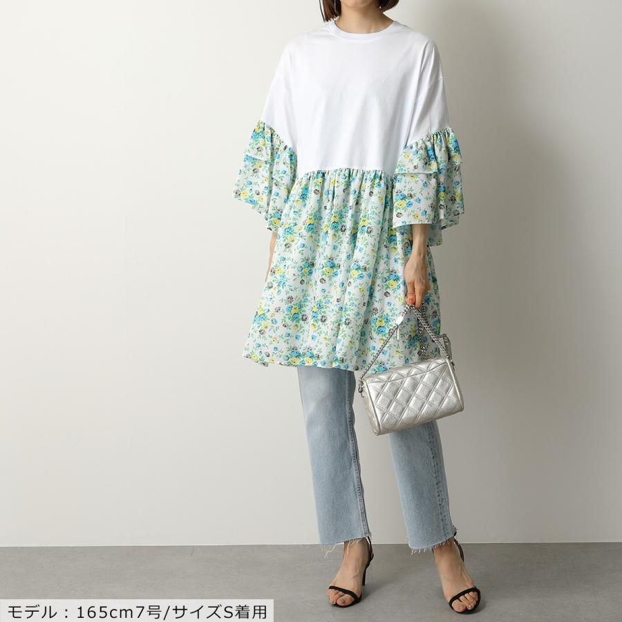 Msgm エムエスジーエム 2943mda61 花柄 チュニック フラワー フリル ワンピース クルーネック カットソー インポートセレクト Musee 通販 Yahoo ショッピング