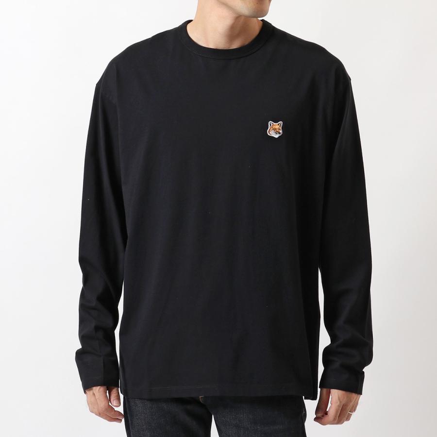MAISON KITSUNE（メゾン キツネ） 長袖Tシャツ FOX HEAD PATCH REGULAR