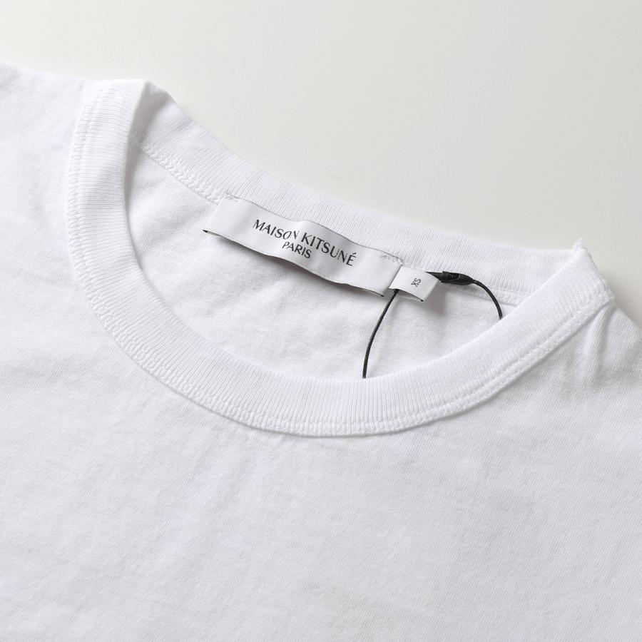 MAISON KITSUNE（メゾン キツネ） 長袖Tシャツ FOX HEAD PATCH REGULAR