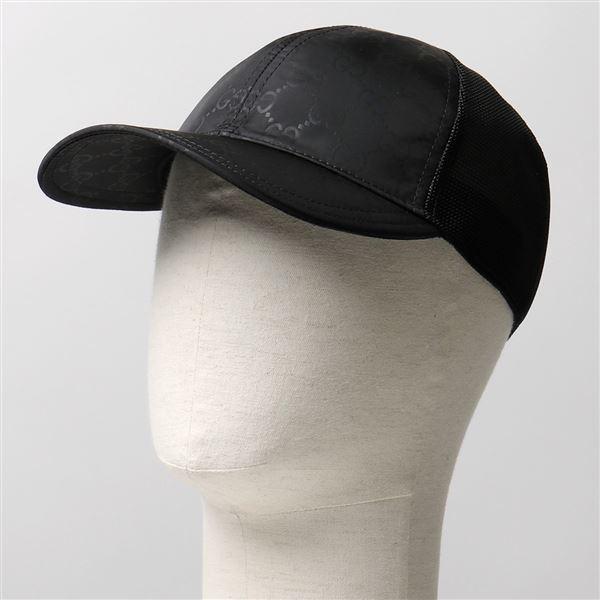 GUCCI グッチ 510950 4HD47 HAT M BASEBALL OUTL GG NYLON L ナイロン