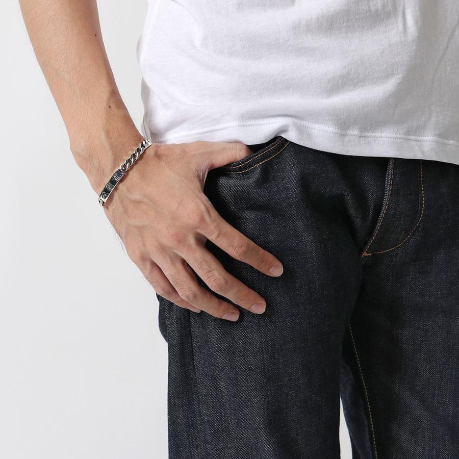 Gucci グッチ チェーン ブレスレット J8400 メンズ グッチゴースト シルバー 0701 Silver インポートセレクト Musee 通販 Yahoo ショッピング