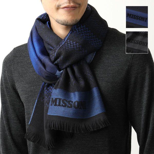 Missoni ミッソーニ Sc12wop03 カラー2色 マフラー ストール ウール ロゴ メンズ インポートセレクト Musee 通販 Yahoo ショッピング