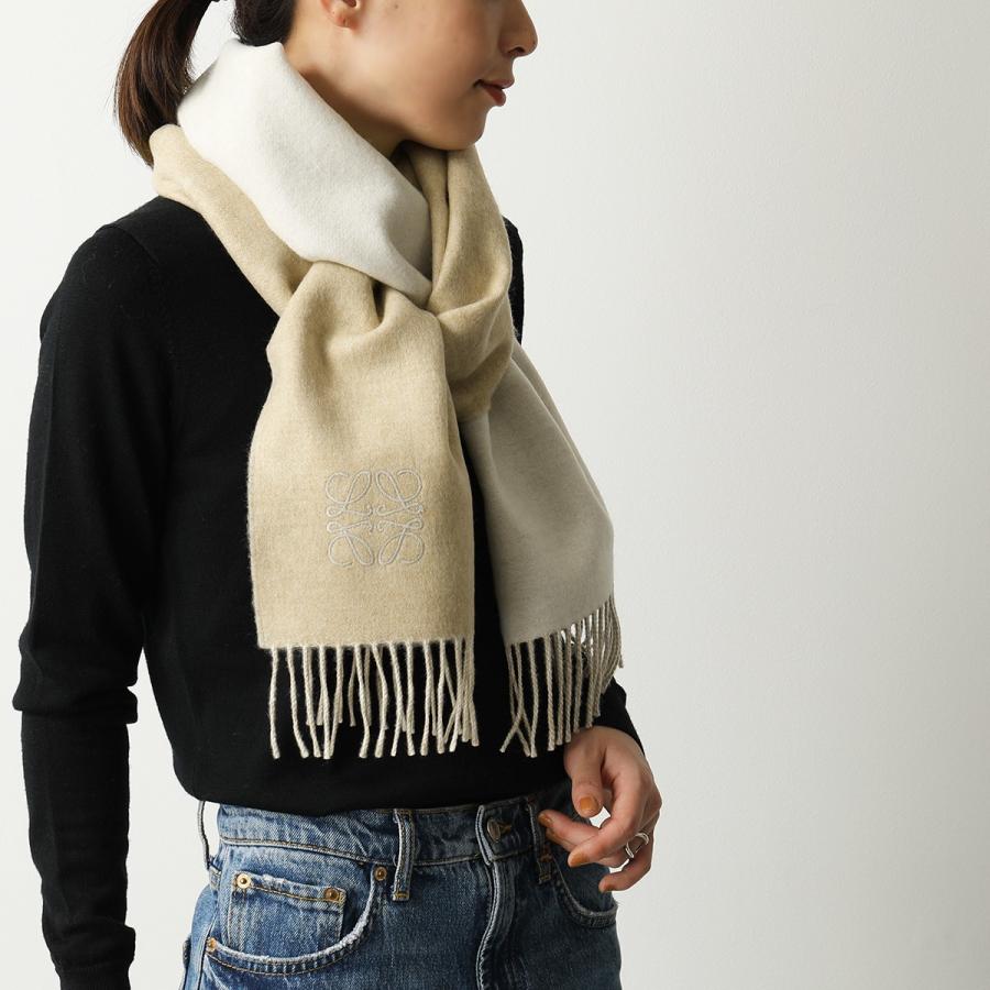 LOEWE ロエベ マフラー 30×180 F810250X01 レディース カシミヤ ウール  