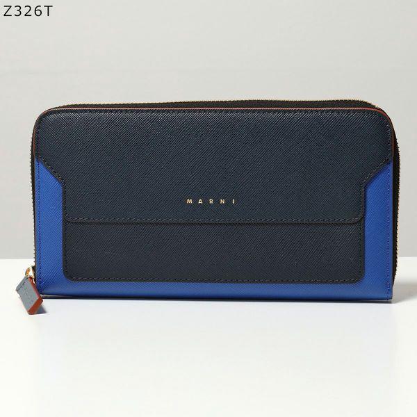 MARNI（マルニ） ラウンドファスナー長財布 PFMOE11U21 PFMOE11U09