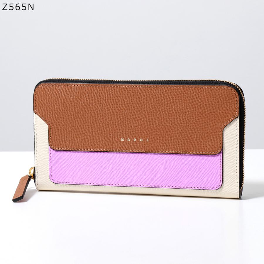 MARNI（マルニ） ラウンドファスナー長財布 PFMOE11U21 PFMOE11U09