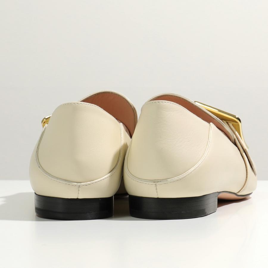 BALLY バリー JANELLE WRITE 08 レザー スリッポン ローファー 