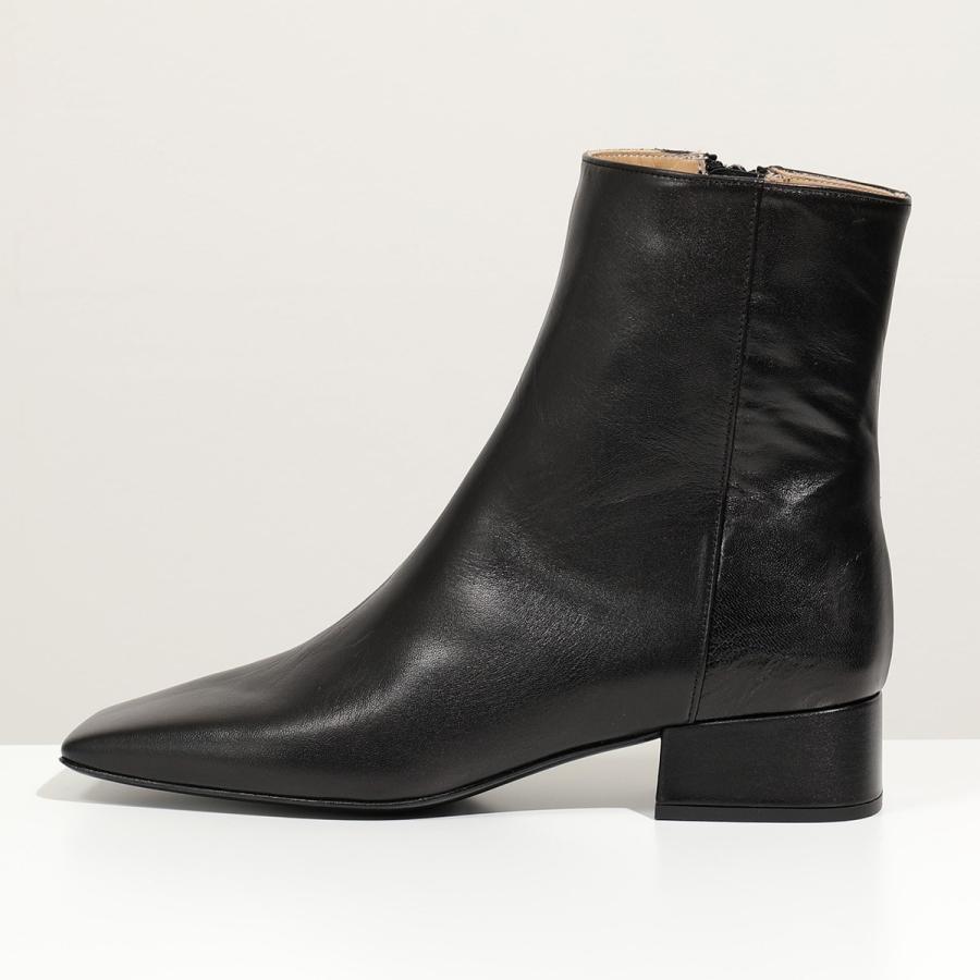 【ファビオルスコーニ】ANAYI別注 ショートブーツ スクエアトゥ　レザー 38 ファビオルスコーニ FABIO RUSCONI スクエアトウレザーショート