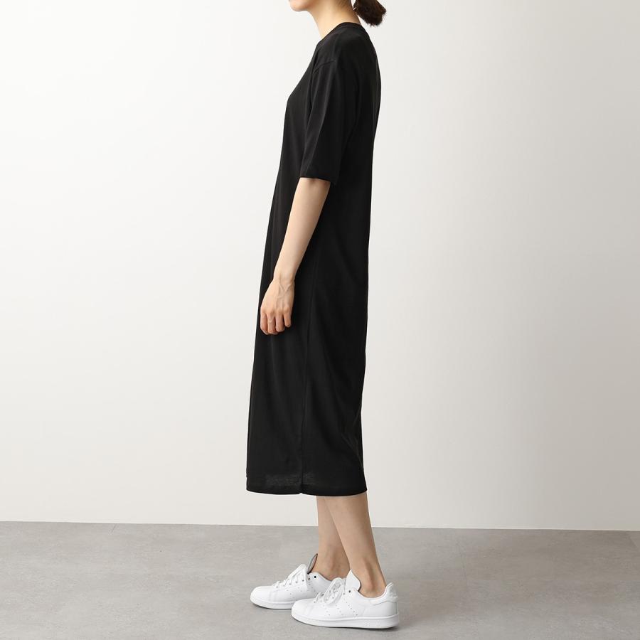 Armani Exchange アルマーニ エクスチェンジ 8nyacf Yjg3z A X カラー2色 スリット コットン ロゴ ドレス 半袖 ワンピース Tシャツ レディース インポートセレクト Musee 通販 Yahoo ショッピング