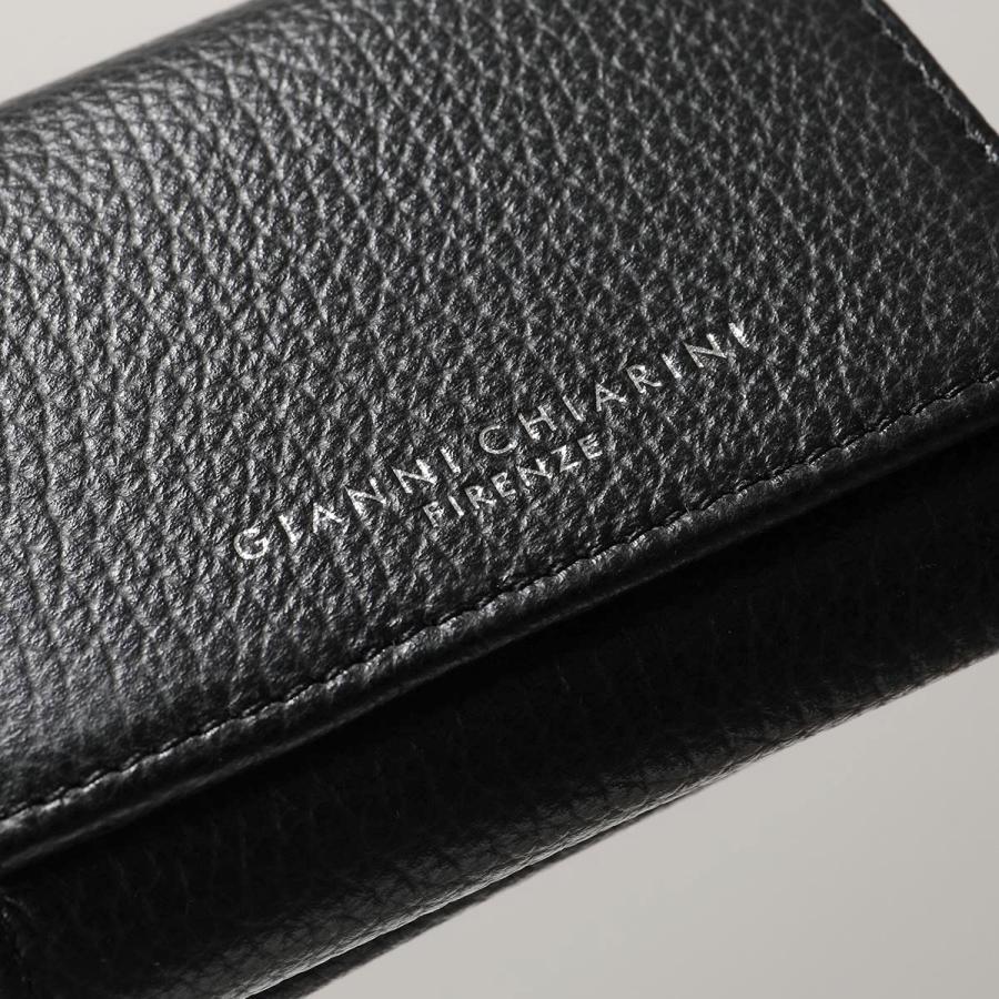 GIANNI CHIARINI 黒 三つ折り財布 GIANNI CHIARINI ブラック三つ折り財布 - メルカリ