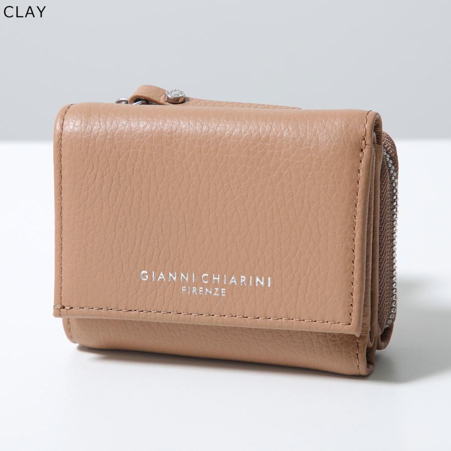 GIANNI CHIARINI ＊極美品 三つ折り財布 GIANNI CHIARINI（ジャンニ キアリーニ） 三つ折り財布 PF W5065 GRN
