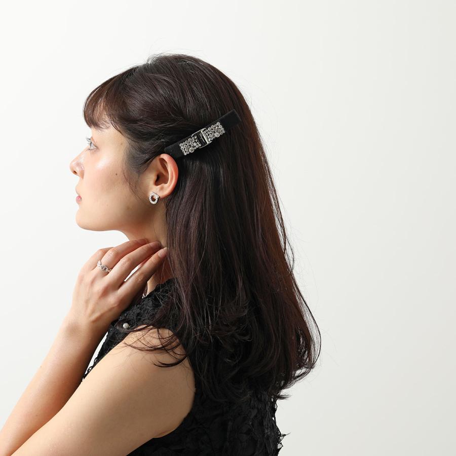 FERRAGAMO（フェラガモ） バレッタ 34 7582 レディース クリスタル装飾