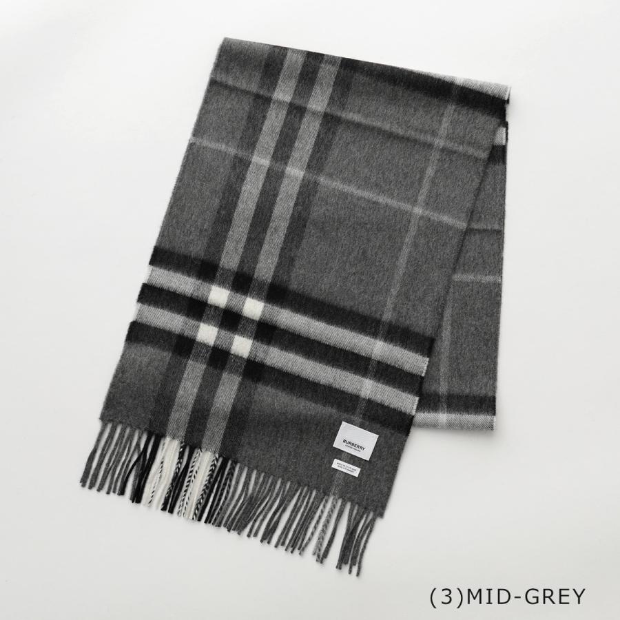 BURBERRY　バーバリー　カシミヤ　マフラー☆ノバチェック BURBERRY（バーバリー） GIANT CHECK CASHMERE SCARF GIANT ICON
