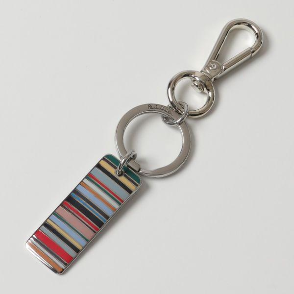 Paul Smith ポールスミス キーリング Men Keyring Stripe M1a Keyr Astag メンズ キーチャーム キーホルダー マルチストライプ 92 インポートセレクト Musee 通販 Yahoo ショッピング