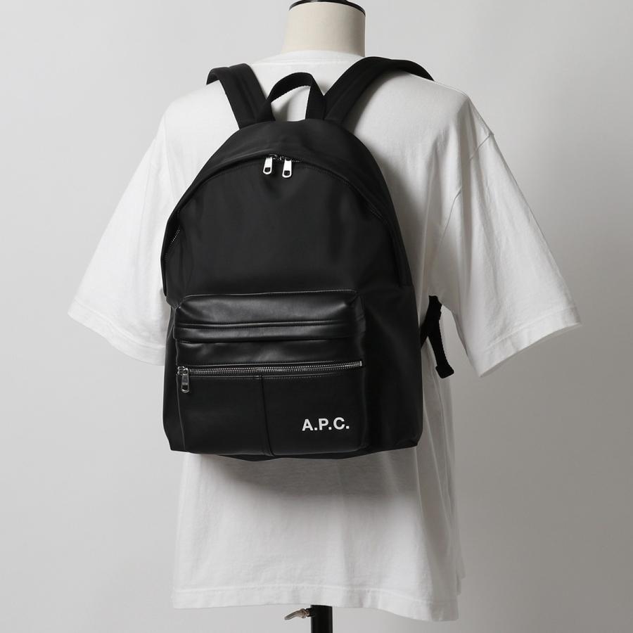 95%OFF!】 A.P.C アーペーセー 黒 リュック デイパック バックパック