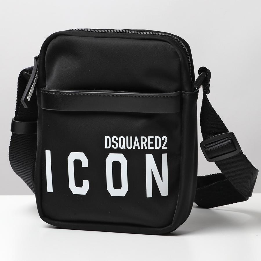 Dsquared2 ディースクエアード Cbm0003 11703199 Icon アイコン ショルダーバッグ メッセンジャーバッグ 鞄 M063 Nero Bianco メンズ 320928049 インポートセレクト Musee 通販 Yahoo ショッピング