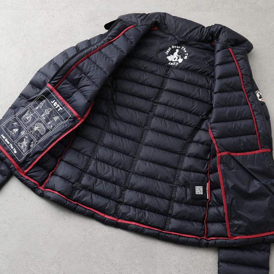 JOTT ライトダウンジャケット ショート丈 ジョット JOTT JOTT ライトダウン NICO ショート丈 ジャケット ジップ