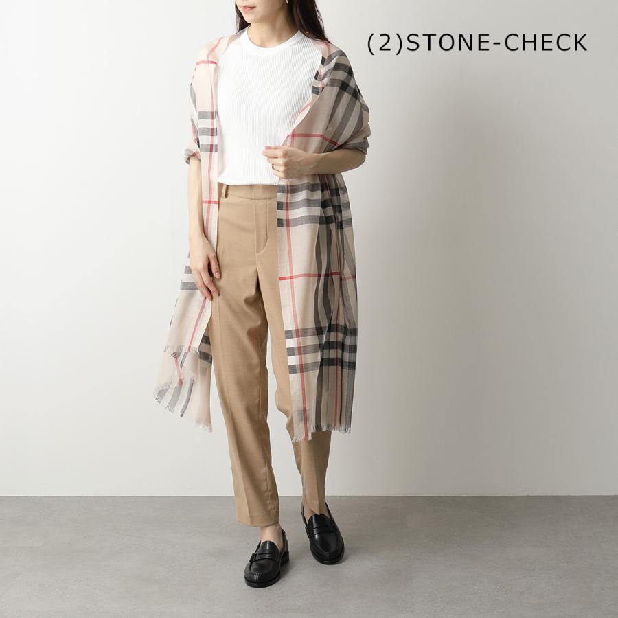 BURBERRY バーバリー ストール GIANT CHECK GAUZE レディース BURBERRY バーバリー ストール GIANT CHECK GAUZE レディース
