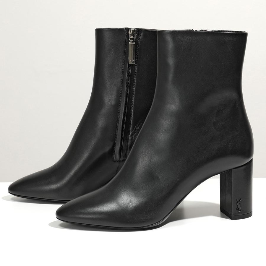 SAINT LAURENT サンローラン 529350 0RRVV レザー ブーツ YSL SAINT LAURENT サンローラン 529350 0RRVV レザー ブーツ YSL