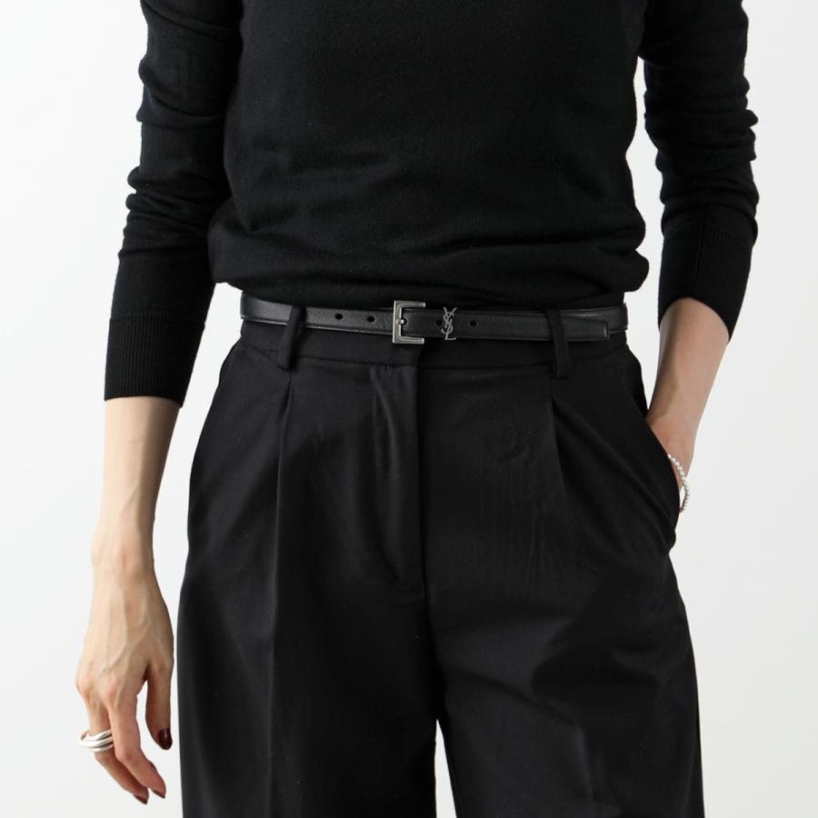 SAINT LAURENT サンローランパリ 612616 BRM0E カサンドラロゴ レザー  