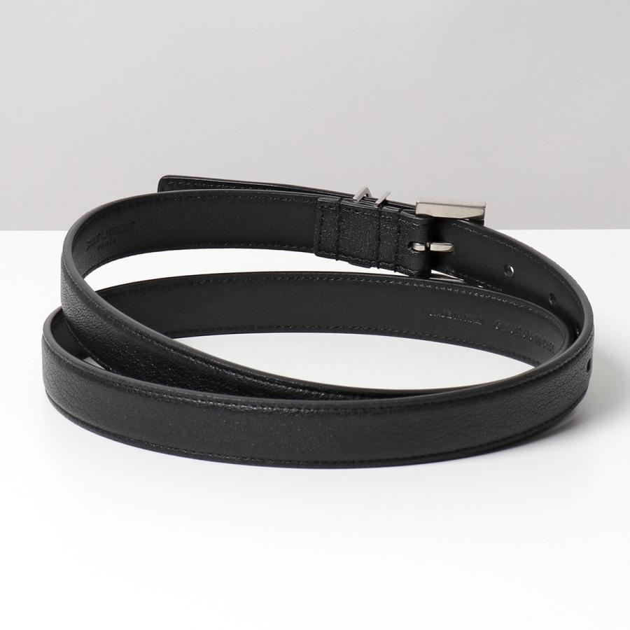 最大97％オフ！ Saint Laurent Paris カサンドラロゴ 本革ベルト