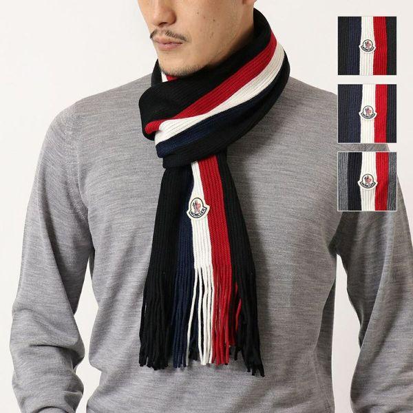 MONCLER（モンクレール） マフラー 3C00019 A9575 メンズ ストール