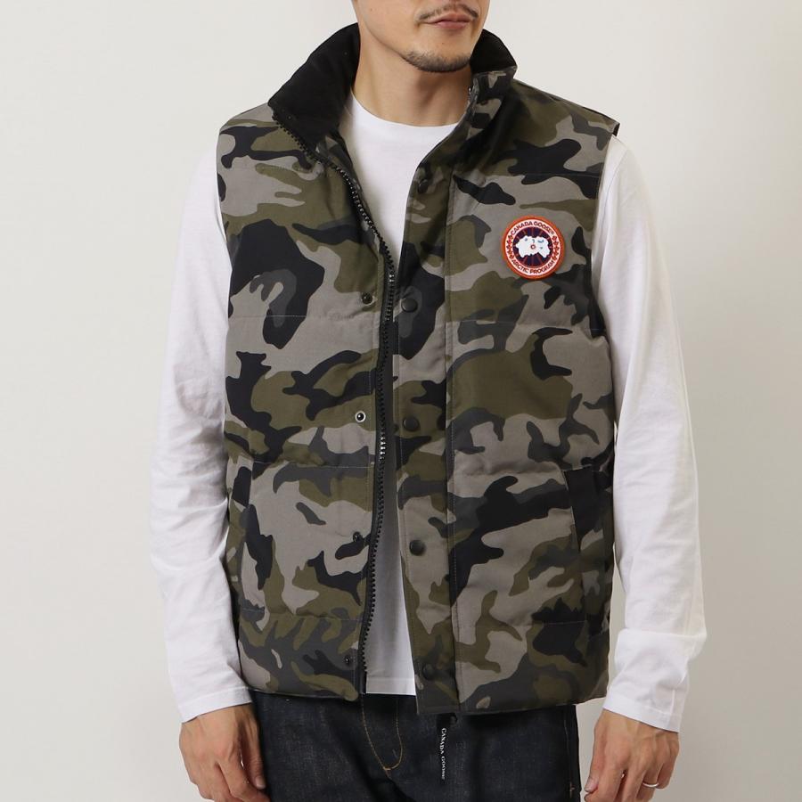 CANADA GOOSE カナダグース 4151MP GARSON VEST ギャルソンベスト カモフラージュ柄 迷彩 ベスト ダウンベスト