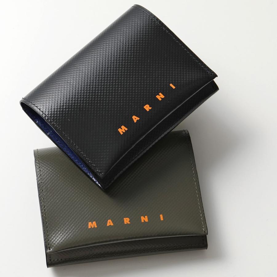 Marni マルニ Pfmi00a0 P3572 カラー2色 コインケース カードケース ミニ財布 豆財布 小銭入れ バイカラー ロゴ メンズ インポートセレクト Musee 通販 Yahoo ショッピング