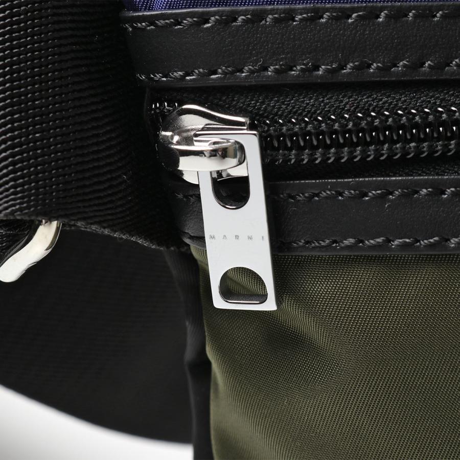 超特盛ミラクルプライス MARNI マルニ SBMQ0022U0 TN685 ナイロン メッセンジャー クロスボディバッグ トリコロール ショルダーバッグ 鞄 Z2H96 メンズ 【F2814726961】(16628円)