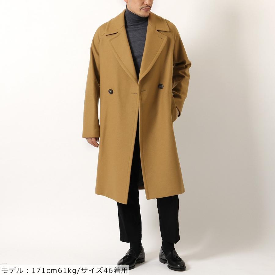 オープニング大放出セール Hevo イーヴォ Brindisi ウール ダブルベルテッドコート タイロッケンコート ジャケット チェスターコート ラグランスリーブ 2498 メンズ 速達メール便 Tiendabudada Com