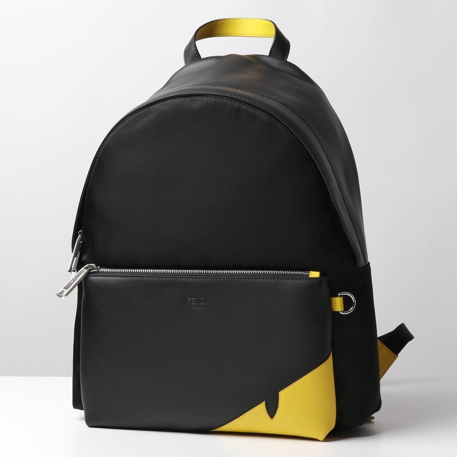 Fendi フェンディ 7vz042 zb ナイロン レザー バックパック リュック バッグ バグズ Eyes F0r2a 鞄 メンズ インポートセレクト Musee 通販 Yahoo ショッピング