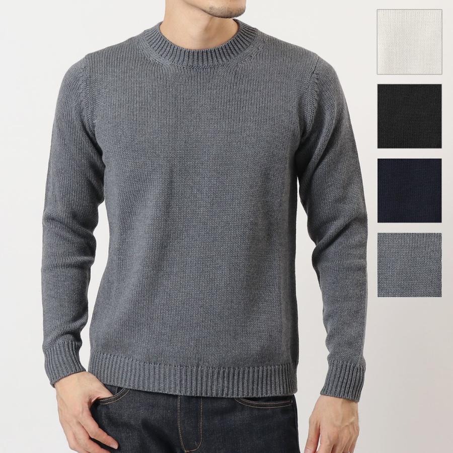 Roberto Collina ロベルトコリーナ Rd001 カラー4色 長袖 ニット ウール クルーネック セーター メンズ インポートセレクト Musee 通販 Yahoo ショッピング