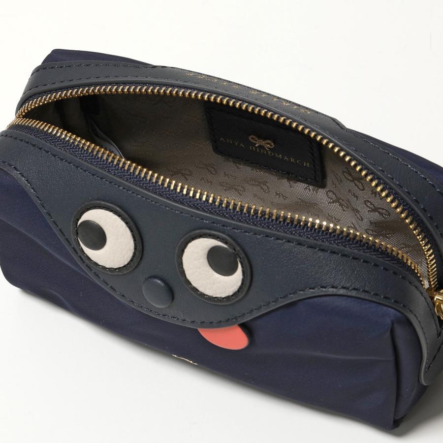 ANYA HINDMARCH アニヤハインドマーチ 149426 Girlie Stuff Zany ナイロン ポーチ コスメケース 化粧ポーチ 小物入れ Marine レディース ANYA HINDMARCH アニヤハインドマーチ Girlie Stuff Zany ナイロン ポーチ コスメケース 化粧ポーチ 小物入れ Marine レディース