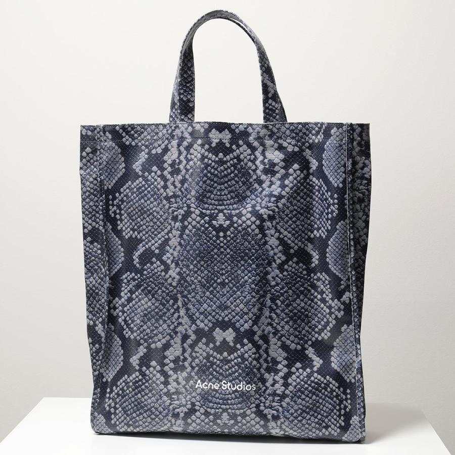 Acne Studios アクネストゥディオズ Fn Ux Bags Audrey Bags オードリー トートバッグ ショッピングバッグ パイソン 鞄 Black White レディース インポートセレクト Musee 通販 Yahoo ショッピング