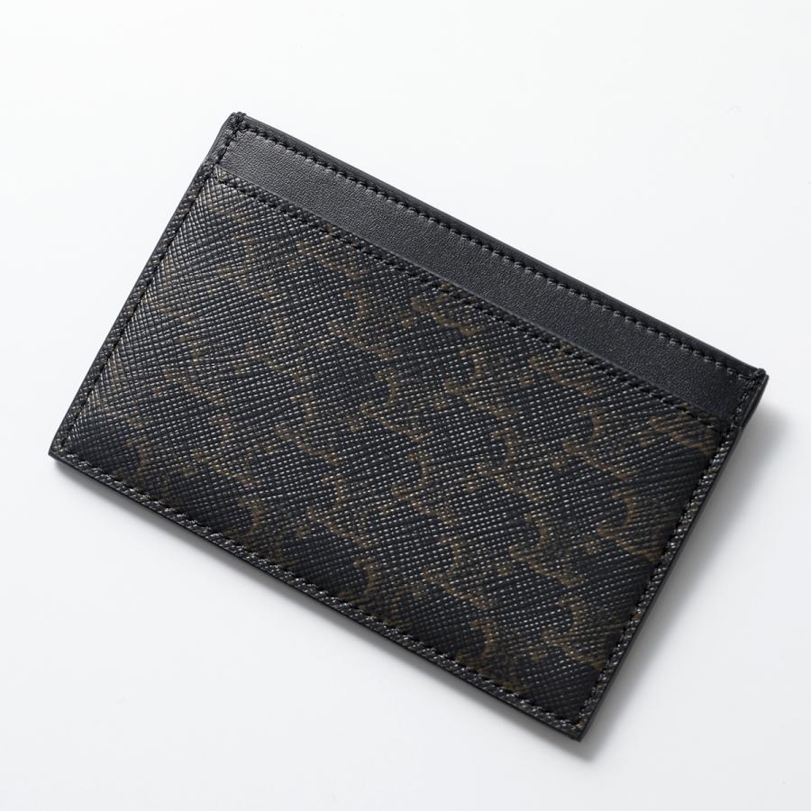 セリーヌ　CELINE トリオンフ　ケース&カードケース 黒 国内直営 **CELINE** トリオンフフラップ付きカードホルダー (CELINE