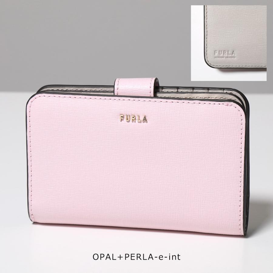 Furla フルラ 二つ折り財布 BABYLON M ZIP AROUND COMPACT WALLET PCX9UNO B30000 レディース  バビロン レザー ミディアム カラー14色