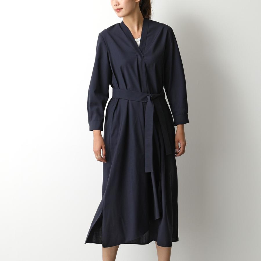 Max Mara Weekend マックスマーラ ウィークエンド Fumato ワンピース 長袖 ウール ウエストリボン 003 レディース インポートセレクト Musee 通販 Yahoo ショッピング