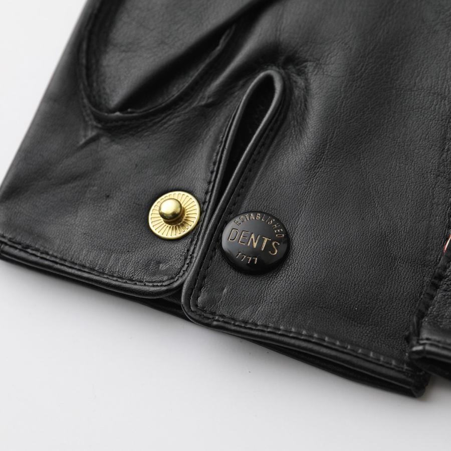 DENTS デンツ 手袋 Sandhurst サンドハースト 5-1027 メンズ レザー グローブ 手ぶくろ アームウェア Black