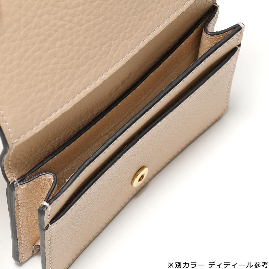 Chloe（クロエ） カードケース ALPHABET アルファベット CHC21WP015F57