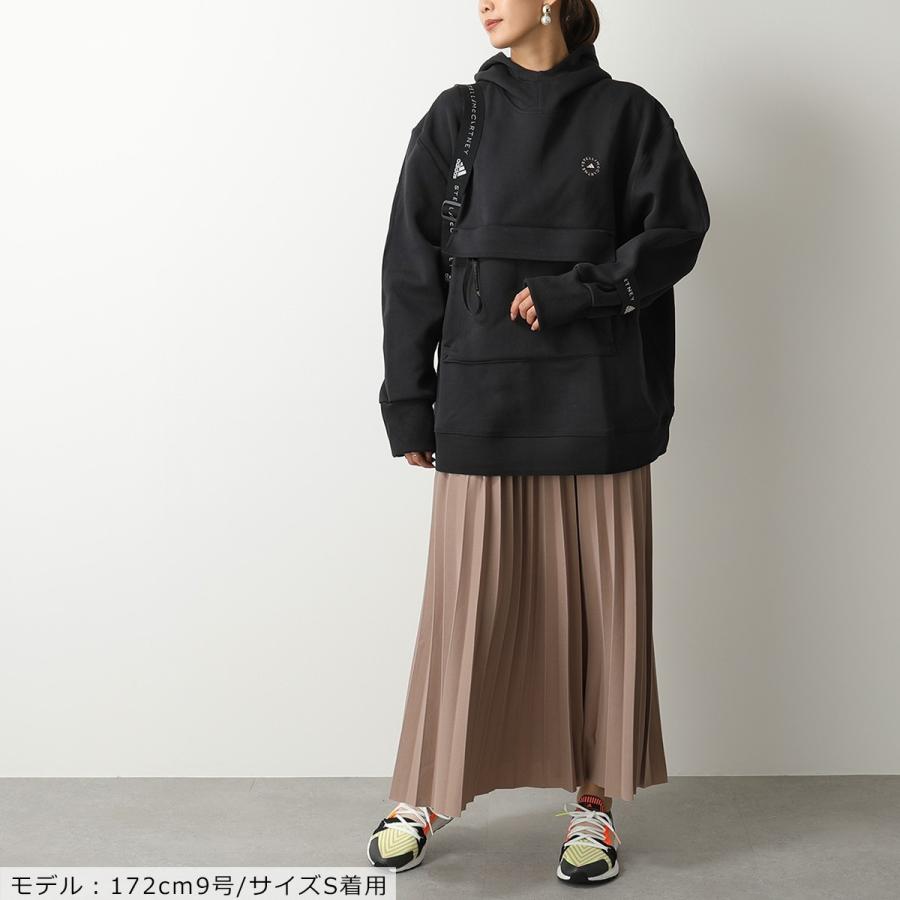 Adidas By Stella Mccartney アディダス ステラマッカートニー コラボ Fu0737 Pull On パーカー プルオーバー ロゴ ドロップショルダー Black レディース インポートセレクト Musee 通販 Yahoo ショッピング