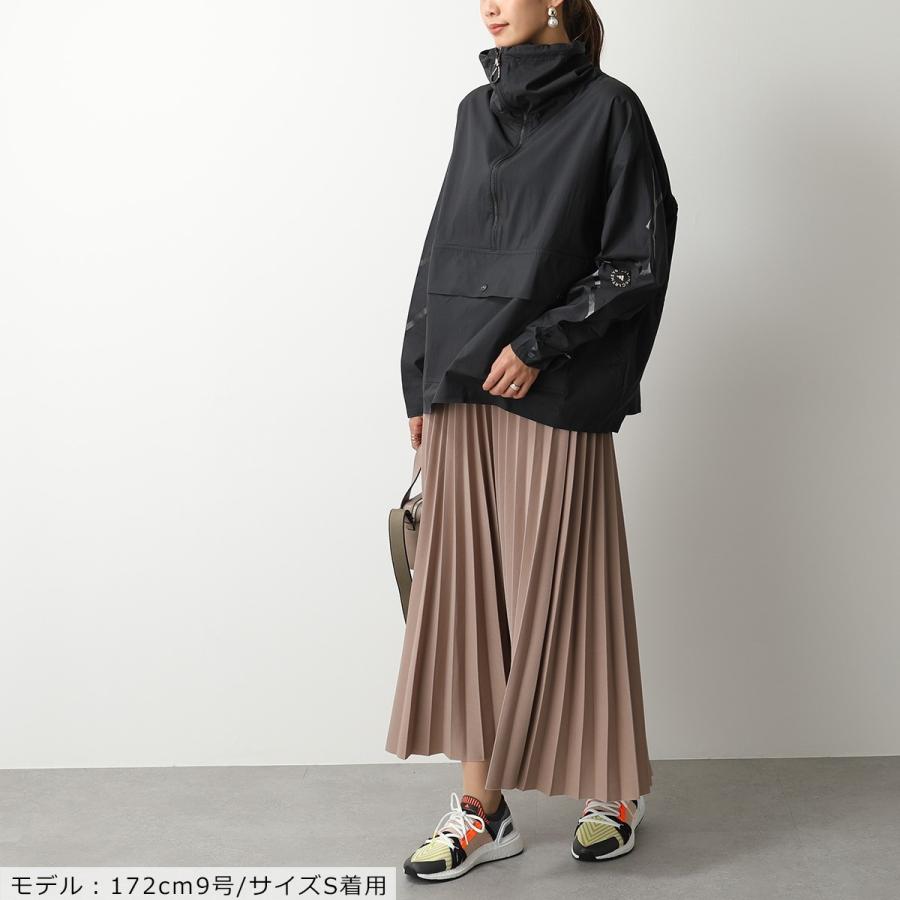 Adidas By Stella Mccartney アディダス ステラマッカートニー コラボ Fu1162 Half Zip Mid Length Jacket アノラック プルオーバー Black レディース インポートセレクト Musee 通販 Yahoo ショッピング