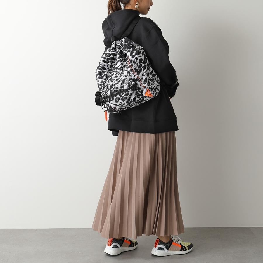 Adidas By Stella Mccartney アディダス ステラマッカートニー コラボ Ft2952 Gymsack バックパック リュック レオパード 鞄 Black White Apsior レディース インポートセレクト Musee 通販 Yahoo ショッピング