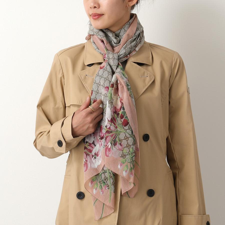 Gucci グッチ 3g228 スカーフ ストール Ggロゴ 花柄 フラワー コットンシルク 9965 レディース インポートセレクト Musee 通販 Yahoo ショッピング