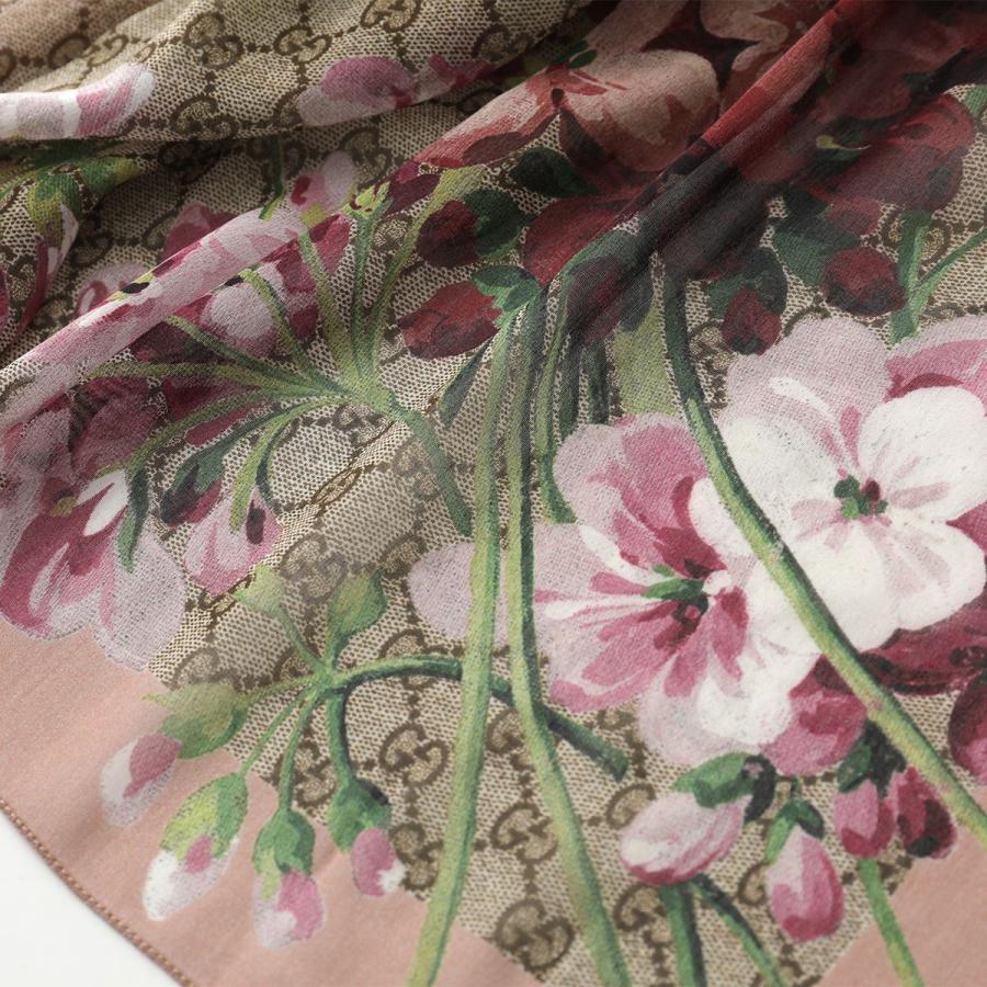 Gucci グッチ 3g228 スカーフ ストール Ggロゴ 花柄 フラワー コットンシルク 9965 レディース インポートセレクト Musee 通販 Yahoo ショッピング