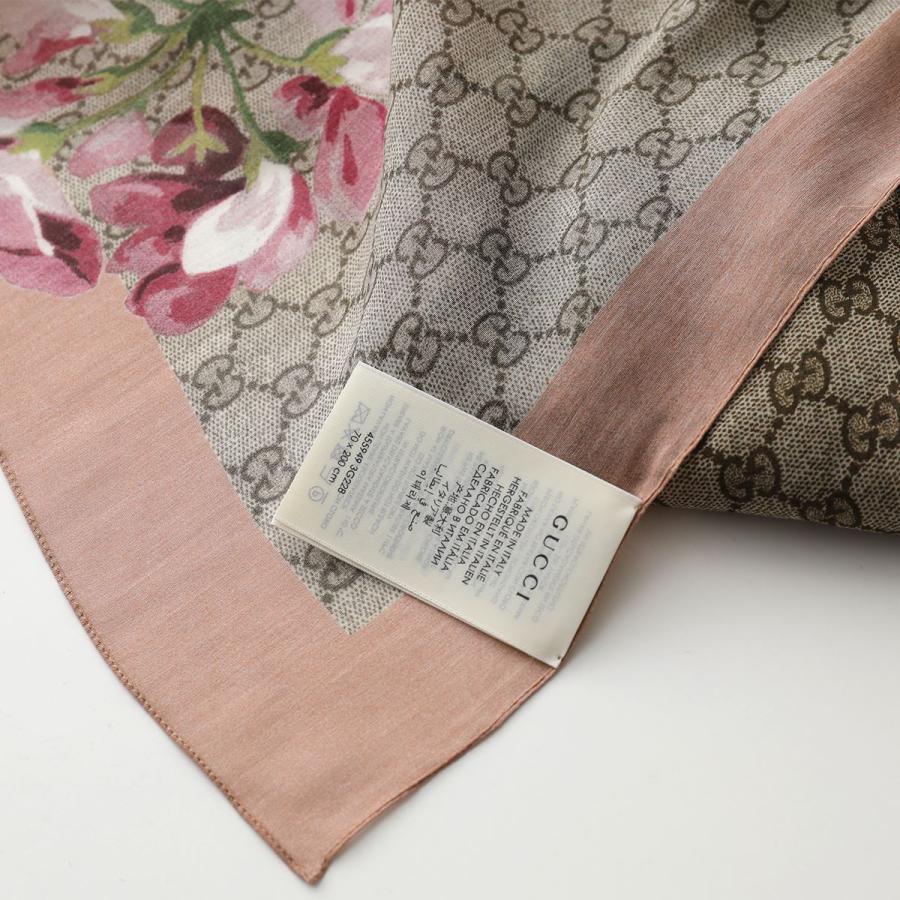 Gucci グッチ 3g228 スカーフ ストール Ggロゴ 花柄 フラワー コットンシルク 9965 レディース インポートセレクト Musee 通販 Yahoo ショッピング