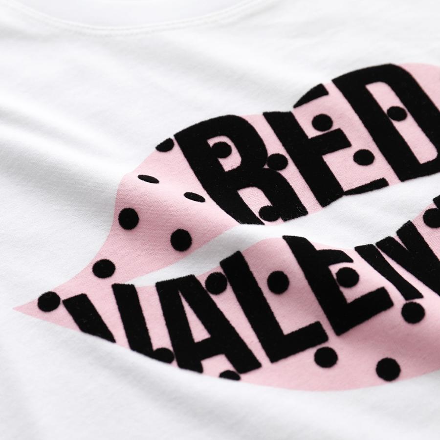 RED VALENTINO レッドヴァレンティノ UR0MG07Y 5JL Tシャツ リップ 