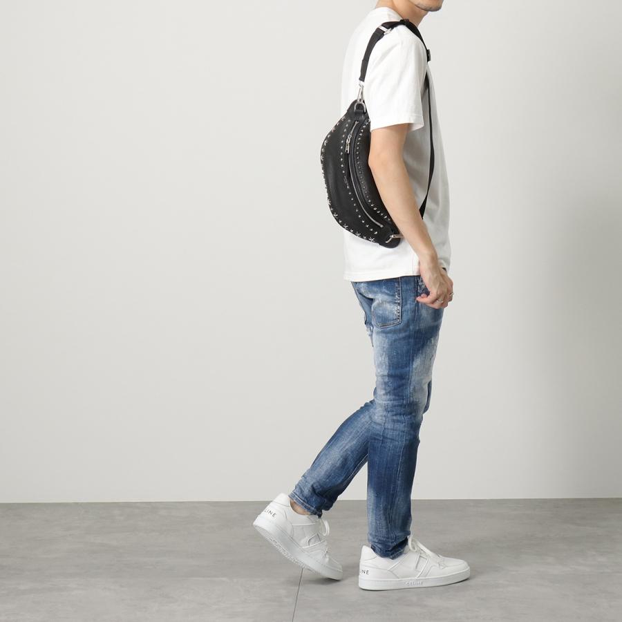 JIMMY CHOO（ジミーチュウ） YORK UUF レザー ベルトバッグ ボディ